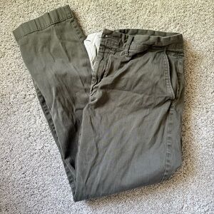 Men's JCrew Olive Green Pants